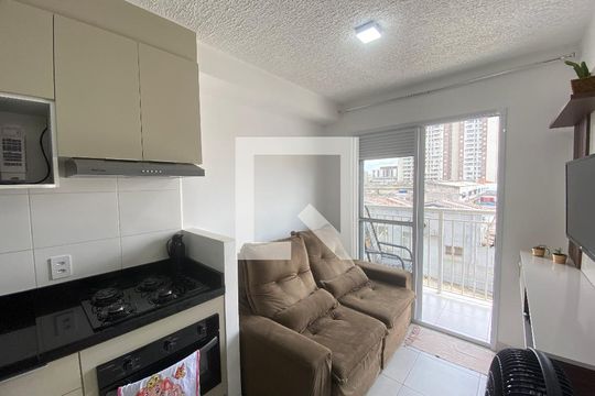 Sala de apartamento à venda com 1 quarto, 28m² em Vila Guilherme, São Paulo