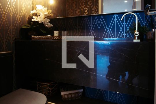 Lavabo de apartamento para alugar com 3 quartos, 163m² em Bosque da Saúde, São Paulo