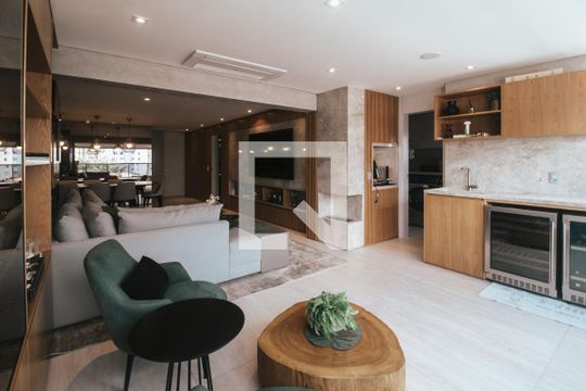 Varanda de apartamento para alugar com 3 quartos, 163m² em Bosque da Saúde, São Paulo
