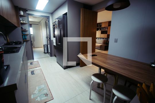 Cozinha de apartamento para alugar com 3 quartos, 163m² em Bosque da Saúde, São Paulo