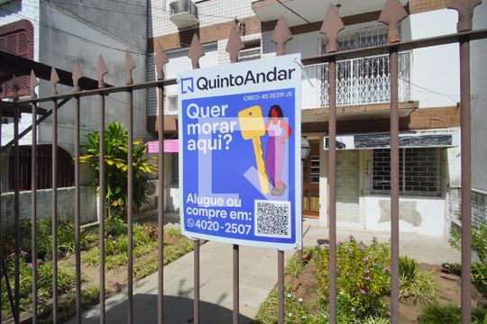 Plaquinha de apartamento à venda com 1 quarto, 48m² em Auxiliadora, Porto Alegre