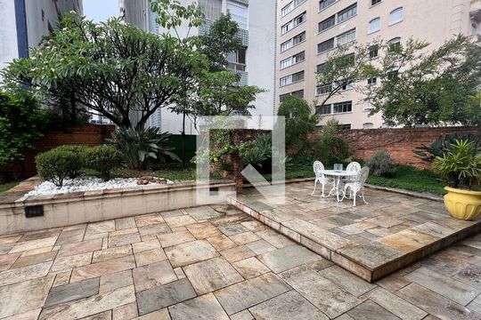Área comum de kitnet/studio à venda com 1 quarto, 28m² em Cerqueira César, São Paulo