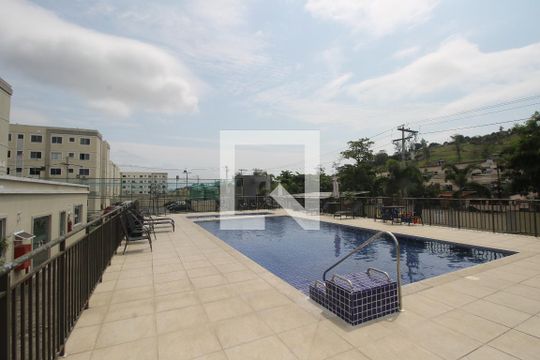 Área comum - Piscina de apartamento para alugar com 2 quartos, 60m² em Vila Lage, São Gonçalo