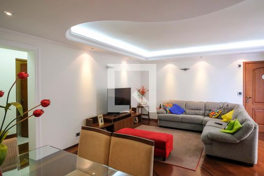 Sala de apartamento à venda com 3 quartos, 140m² em Santa Paula, São Caetano do Sul