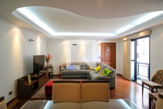 Sala de apartamento à venda com 3 quartos, 140m² em Santa Paula, São Caetano do Sul