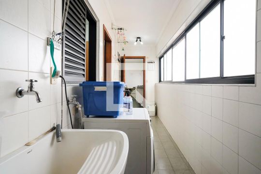 Área de Serviço de apartamento à venda com 3 quartos, 140m² em Santa Paula, São Caetano do Sul
