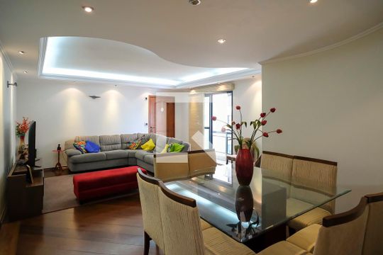 Sala de apartamento à venda com 3 quartos, 140m² em Santa Paula, São Caetano do Sul