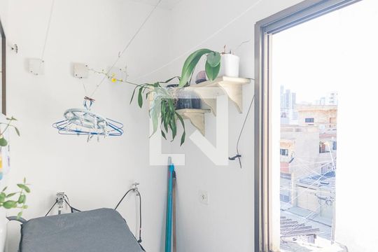 Área de Serviço de apartamento à venda com 3 quartos, 70m² em Santa Teresinha, Santo André
