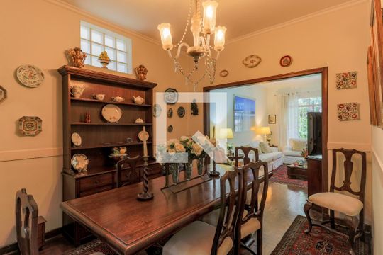 Sala de Jantar de casa à venda com 3 quartos, 280m² em Campo Belo, São Paulo