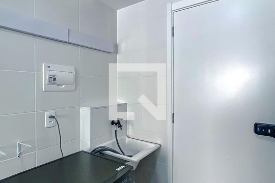 Área de Serviço de apartamento à venda com 1 quarto, 27m² em Vila Cláudia, São Paulo