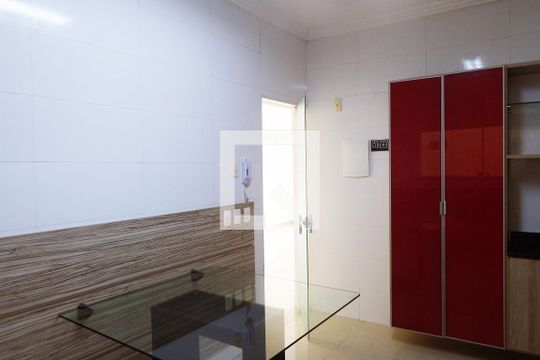 Cozinha de apartamento para alugar com 3 quartos, 177m² em Centro, São Vicente