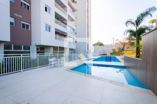 Área comum - Piscina de apartamento à venda com 2 quartos, 61m² em Vila Apiaí, Santo André