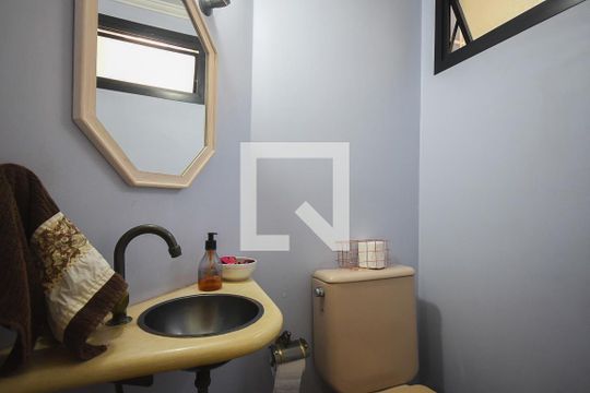 Lavabo de apartamento à venda com 3 quartos, 144m² em Vila Andrade, São Paulo