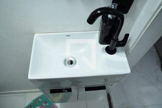Lavabo de casa de condomínio à venda com 2 quartos, 112m² em Jardim Belizário, Cotia
