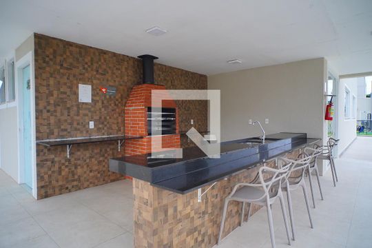 Área comum - Churrasqueira de apartamento à venda com 2 quartos, 41m² em Mário Quintana, Porto Alegre