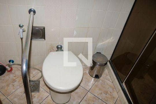 Banheiro da Suíte de apartamento à venda com 3 quartos, 148m² em Engenho de Dentro, Rio de Janeiro