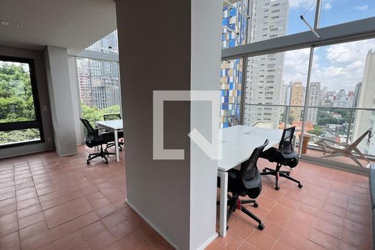 Coworking de kitnet/studio para alugar com 1 quarto, 29m² em Pinheiros, São Paulo