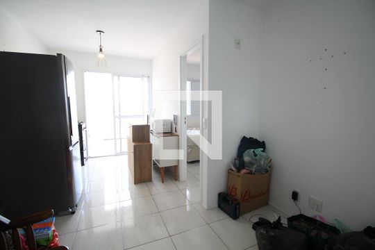 Sala/Cozinha de apartamento à venda com 1 quarto, 35m² em Vila Monumento, São Paulo