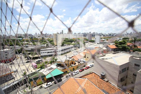 Vista da Varanda de apartamento à venda com 1 quarto, 35m² em Vila Monumento, São Paulo