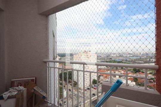 Varanda de apartamento à venda com 2 quartos, 55m² em Vila Prudente, São Paulo