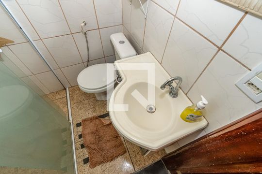Detalhe Banheiro da Suíte  de casa à venda com 3 quartos, 170m² em Vila Industrial, Campinas