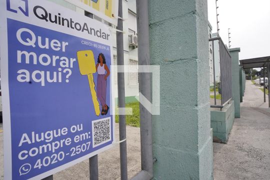 Plaquinha  de apartamento à venda com 2 quartos, 71m² em Jardim Dona Leopoldina, Porto Alegre
