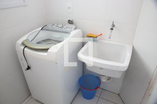 Área de Serviço de apartamento para alugar com 2 quartos, 90m² em Ocian, Praia Grande