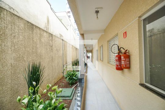 Corredor externo de apartamento para alugar com 2 quartos, 36m² em Vila Matilde, São Paulo