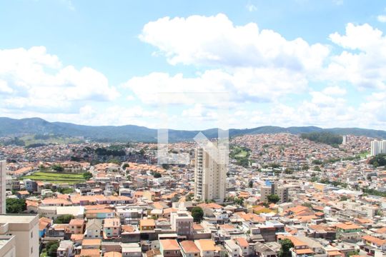 Vista da Varanda da Sala Gourmet  de apartamento à venda com 2 quartos, 60m² em Picanço, Guarulhos
