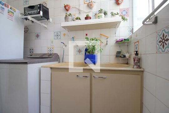 Área de Serviço de apartamento à venda com 3 quartos, 125m² em União, Belo Horizonte