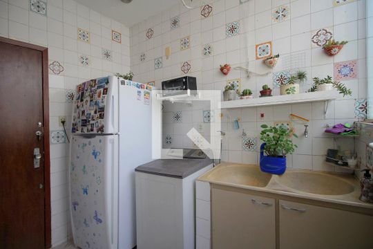 Área de Serviço de apartamento à venda com 3 quartos, 125m² em União, Belo Horizonte