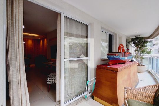 Varanda da Sala de apartamento para alugar com 3 quartos, 110m² em Freguesia de Jacarepaguá, Rio de Janeiro