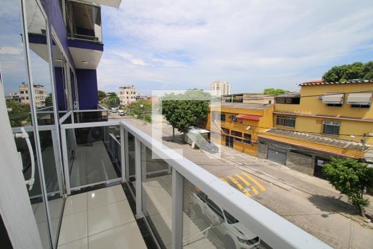 Varanda da Suíte de apartamento para alugar com 2 quartos, 85m² em Olaria, Rio de Janeiro