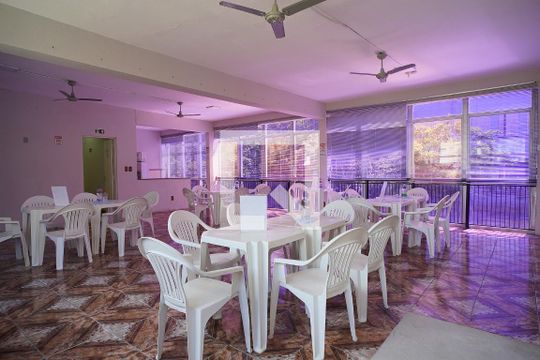Área comum - Salão de festas de apartamento à venda com 2 quartos, 60m² em São João, Porto Alegre