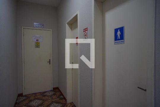 Área comum - Salão de festas de apartamento à venda com 2 quartos, 60m² em São João, Porto Alegre