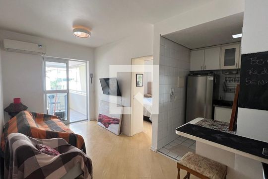 Sala de apartamento à venda com 1 quarto, 40m² em Perdizes, São Paulo
