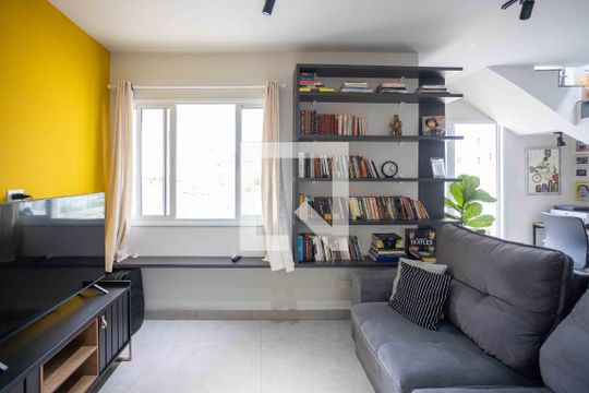 Sala de apartamento à venda com 2 quartos, 184m² em Centro, Diadema