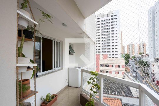 Varanda da Sala de apartamento à venda com 2 quartos, 184m² em Centro, Diadema