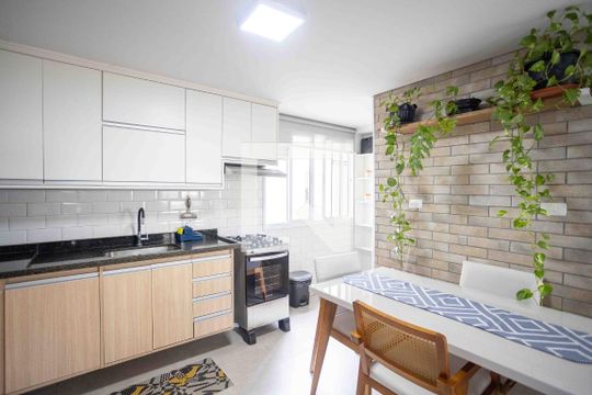 Cozinha de apartamento à venda com 2 quartos, 184m² em Centro, Diadema