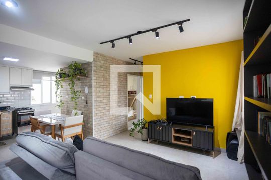 Sala de apartamento à venda com 2 quartos, 184m² em Centro, Diadema