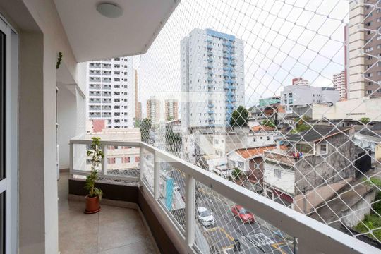 Varanda da Sala de apartamento à venda com 2 quartos, 184m² em Centro, Diadema