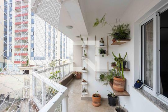Varanda da Sala de apartamento à venda com 2 quartos, 184m² em Centro, Diadema