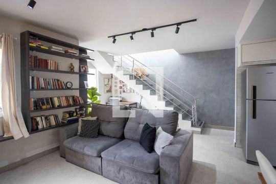 Sala de apartamento à venda com 2 quartos, 184m² em Centro, Diadema