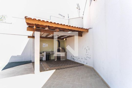 Área comum - Churrasqueira de apartamento à venda com 2 quartos, 69m² em Vila Humaitá, Santo André