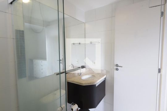 Banheiro da Suíte de apartamento à venda com 2 quartos, 59m² em Jardim Parque Morumbi, São Paulo
