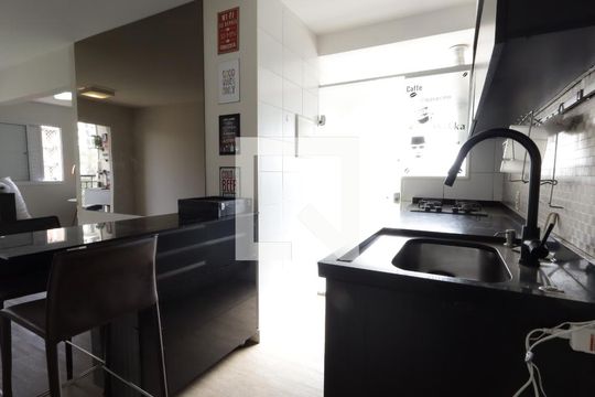 Cozinha de apartamento à venda com 2 quartos, 59m² em Jardim Parque Morumbi, São Paulo