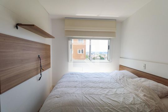 Quarto 1 Suite de apartamento para alugar com 3 quartos, 75m² em Portão, Curitiba