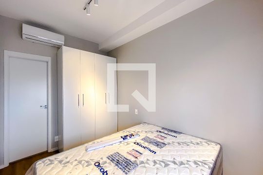 Quarto 1 - Suíte de apartamento para alugar com 1 quarto, 29m² em Vila Independência, São Paulo