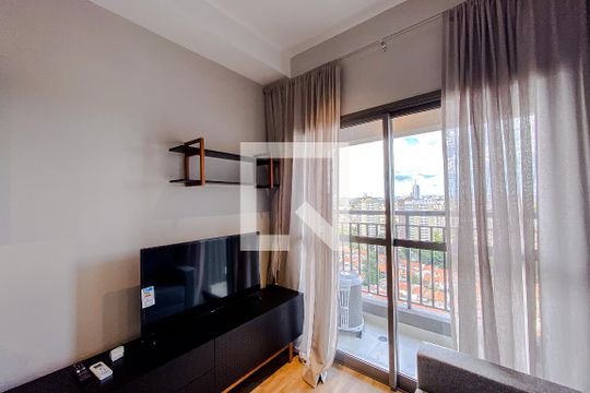 Sala de apartamento para alugar com 1 quarto, 29m² em Vila Independência, São Paulo