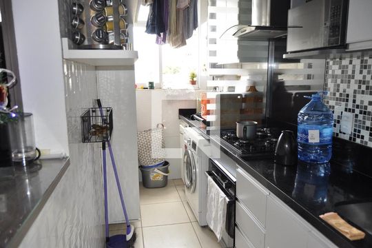 Cozinha de apartamento à venda com 2 quartos, 55m² em Cachambi, Rio de Janeiro